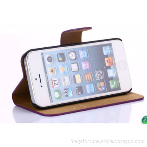 Leopard pattern leather mobile phone cover for iPhone 4/4s, OEM orders welcomed